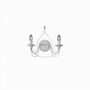 Бра Ideal Lux CORTE AP2 BIANCO ANTICO 28460
