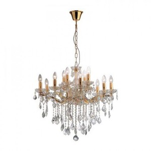 Люстра Ideal Lux FLORIAN SP12 ORO 35611