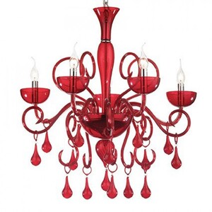 Люстра Ideal Lux LILLY SP5 ROSSO 73453
