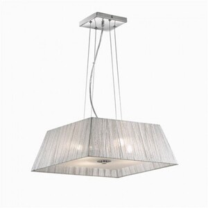 Подвесной светильник Ideal Lux MISSOURI SP4 ARGENTO 35932