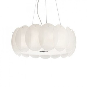 Люстра Ideal Lux OVALINO SP8 BIANCO 90481