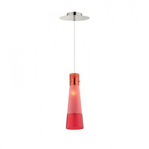 Подвесной светильник Ideal Lux KUKY CLEAR SP1 ROSSO 73323