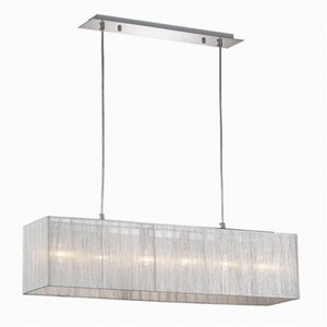 Подвесной светильник Ideal Lux MISSOURI SB6 ARGENTO 35925