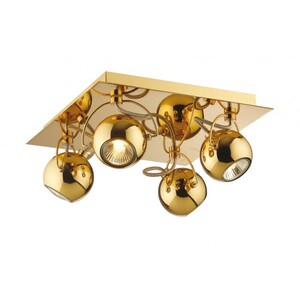 Спот Ideal Lux LUNARE PL4 ORO 89706