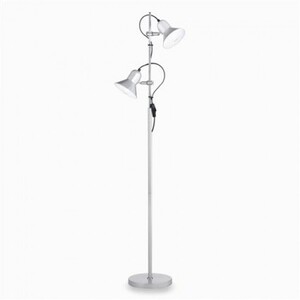 Торшер с лампой для чтения Ideal Lux POLLY PT2 ARGENTO 61115