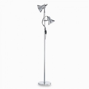 Торшер с лампой для чтения Ideal Lux POLLY PT2 CROMO 61122