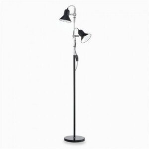 Торшер с лампой для чтения Ideal Lux POLLY PT2 NERO 61139
