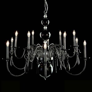 Люстра Illuminati Regina MD 8048-12Ablack