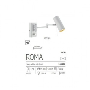 Спот Markslojd Roma 105301