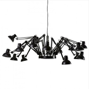 Люстра Spaider-16 Black