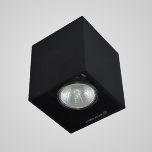 Накладной светильник Zumaline Square 50475-BK