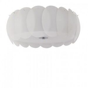 Светильник потолочный Ideal Lux OVALINO PL8 BIANCO 94014
