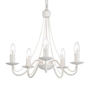 Люстра Ideal Lux EMILY SP5 BIANCO ANTICO 017921