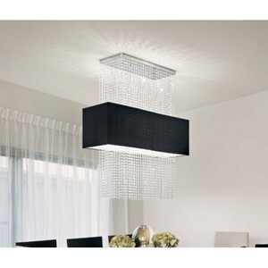 Подвесной светильник Ideal Lux PHOENIX SP5 NERO 101163