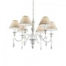 Люстра Ideal Lux PROVENCE SP6 BIANCO ANTICO 003399